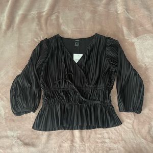 Forever 21 pleated top